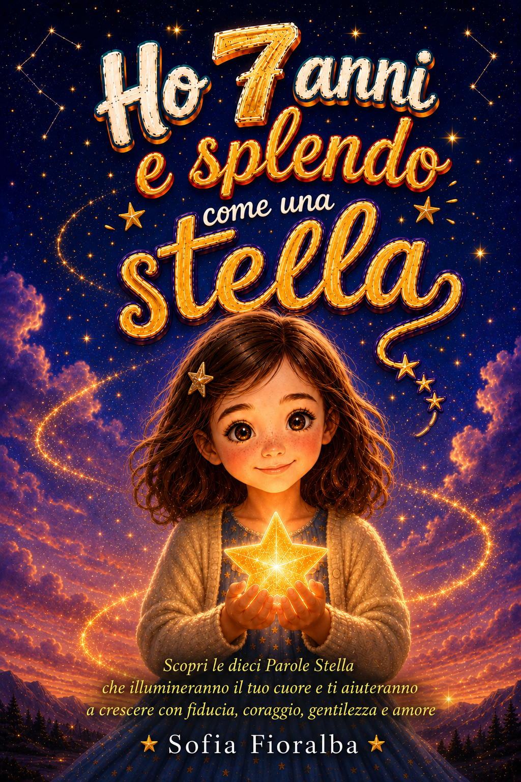 Copertina del libro Ho 7 anni e splendo come una stella