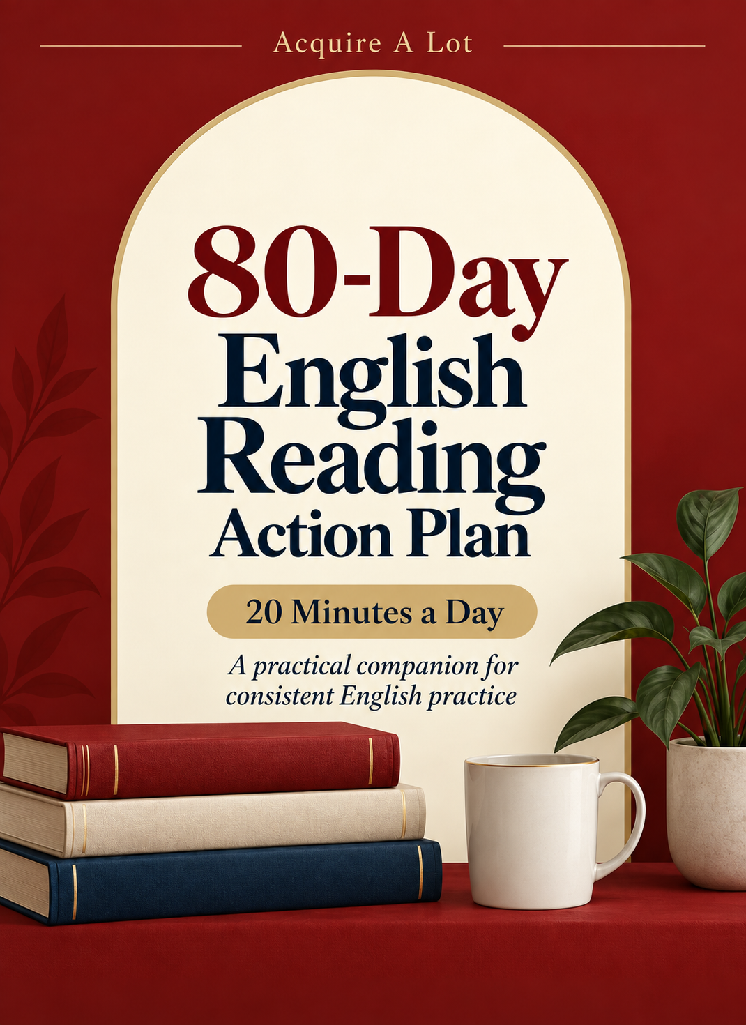 80-Day English Reading Action Plan cover