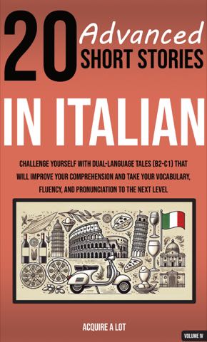 20 Advanced Short Stories in Italian cover