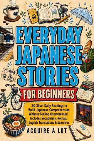 Everyday Japanese Stories for Beginners cover