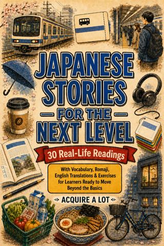 Japanese Stories for the Next Level cover