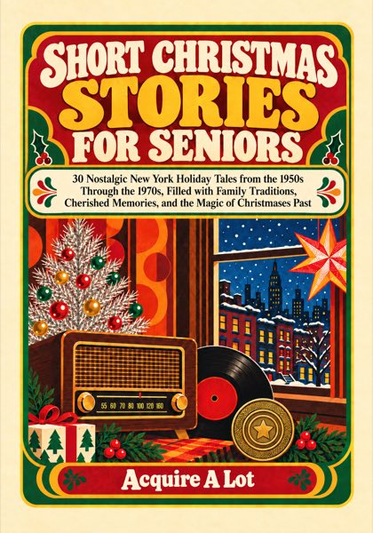 Short Christmas Stories for Seniors cover